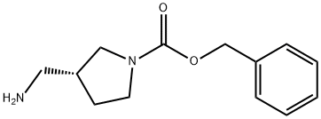 (R)-1-Cbz-3-(aminomethyl)pyrrolidine Structure