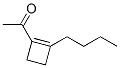 Ethanone, 1-(2-butyl-1-cyclobuten-1-yl)- (9CI) Struktur