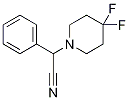 2-(4,4-Difluoropiperidin-1-yl)-2-phenylacetonitrile Struktur