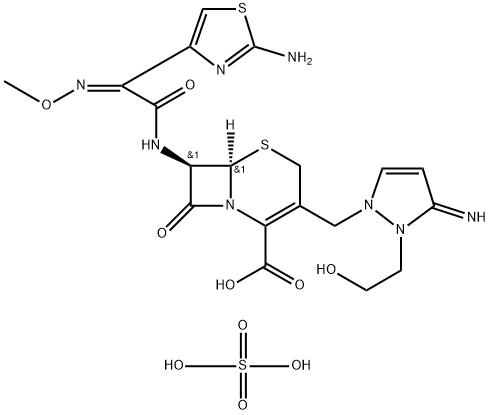 Cefoselis sulfate|硫酸頭孢噻利