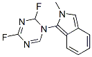 1-(4,6-difluoro-1,3,5-triazinyl)-2-methylisoindole Struktur