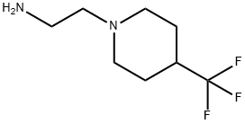 2-(4-(trifluoroMethyl)piperidin-1-yl)ethanaMine Structure