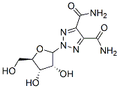 2-ribofuranosyl-1,2,3-triazole-4,5-dicarboxamide Struktur