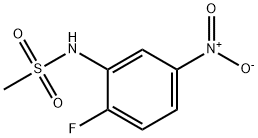 N-(2-FLUORO-5-NITROPHENYL)METHANESULFONAMIDE Struktur