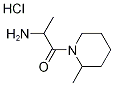 2-Amino-1-(2-methyl-1-piperidinyl)-1-propanonehydrochloride Struktur