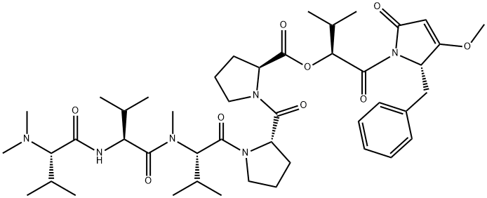 (5S)-1-[N,N-ジメチル-L-Val-L-Val-N-メチル-L-Val-L-Pro-L-Pro-L-Hyiv-]-5-ベンジル-4-メトキシ-1H-ピロール-2(5H)-オン price.