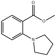 2-PYRROLIDIN-1-YL-BENZOIC ACID METHYL ESTER|2-吡咯烷-1-基苯甲酸甲酯