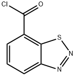 1,2,3-Benzothiadiazole-7-carbonyl chloride (9CI) Struktur