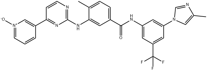 Nilotinib N-Oxide Struktur