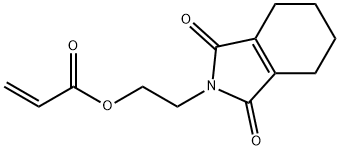 2-(1,3,4,5,6,7-Hexahydro-1,3-dioxo-2H-isoindol-2-yl)ethyl 2-propenoate Struktur