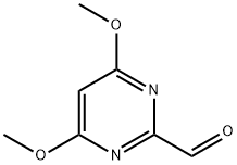 4,6-Dimethoxypyrimidine-2-carboxaldehyde Struktur