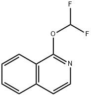 1-(difluoroMethoxy)isoquinoline Struktur