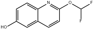 2-(difluoroMethoxy)quinolin-6-ol Struktur