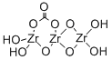 Zirconium carbonate oxide Struktur