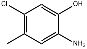 2-Amino-5-chloro-p-cresol Struktur