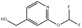 (2-(difluoroMethoxy)pyridin-4-yl)Methanol Struktur