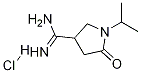 1-Isopropyl-2-oxopyrrolidine-4-carboxaMidine Hydrochloride Struktur