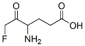 Hexanoic  acid,  4-amino-6-fluoro-5-oxo- Struktur