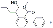 2-carbomethoxy-3-(4-fluorophenyl)-N-propylnortropane Struktur