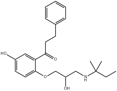 5-hydroxydiprafenone Struktur