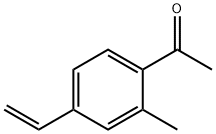 ETHANONE, 1-(4-ETHENYL-2-METHYLPHENYL)- (9CI), 129361-34-8, 結(jié)構(gòu)式