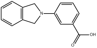 3-(1,3-DIHYDRO-ISOINDOL-2-YL)-BENZOIC ACID Struktur