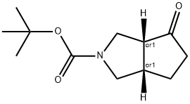 4-氧代六氫-環(huán)戊基[C]吡咯-2-甲酸叔丁酯, 130658-14-9, 結(jié)構(gòu)式