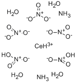 AMMONIUM CERIUM(III) NITRATE TETRAHYDRATE Struktur