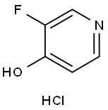 3-Fluoropyridin-4-ol hydrochloride Struktur