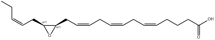 (+/-)14(15)-EPOXY-5Z,8Z,11Z,17Z-EICOSATETRAENOIC ACID Structure