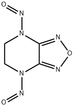[1,2,5]Oxadiazolo[3,4-b]pyrazine,4,5,6,7-tetrahydro-4,7-dinitroso-(9CI) Structure