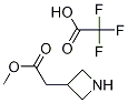METHYL 3-AZETIDINEACETATE TRIFLUORO-ACETATE, 1313738-62-3, 結(jié)構(gòu)式