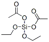 diacetoxydiethoxysilane Struktur