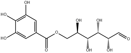 6-O-galloylglucose Struktur