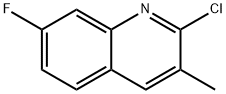 2-CHLORO-7-FLUORO-3-METHYLQUINOLINE|2-CHLORO-7-FLUORO-3-METHYLQUINOLINE