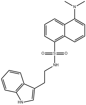 DANSYLTRYPTAMINE Struktur
