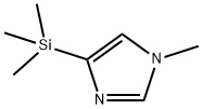 1-METHYL-4-(TRIMETHYLSILYL) IMIDAZOLE Structure
