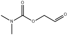 Carbamic acid, dimethyl-, 2-oxoethyl ester (9CI) Struktur