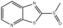 Thiazolo[5,4-b]pyridine, 2-(methylsulfinyl)- (9CI) Struktur