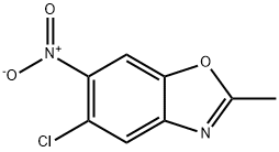 5-Chloro-2-Methyl-6-Nitrobenzoxazole Struktur