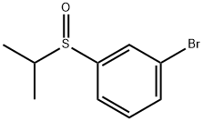 (3-Bromophenyl) isopropyl sulfoxide Struktur