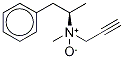 (αR)-N-(Methyl-d3)-α-Methyl-N-2-propyn-1-yl-benzeneethanaMine N-Oxide Struktur