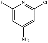 4-Pyridinamine, 2-chloro-6-fluoro- Struktur