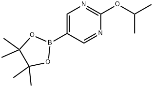 2-Isopropoxy-5-(4,4,5,5-tetramethyl-1,3,2-dioxaborolan-2-yl)pyrimidine Struktur