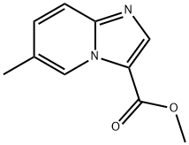 IMidazo[1,2-a]pyridine-3-carboxylic acid, 6-Methyl-, Methyl ester Struktur