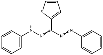 1,5-DIPHENYL-3-(2-THIENYL)FORMAZAN Structure