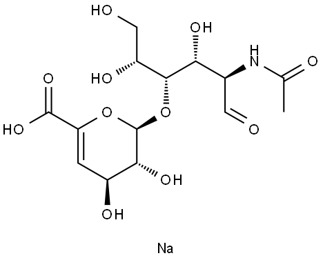 ALPHA-DELTA-UA-[1->4]-GLCNAC Struktur
