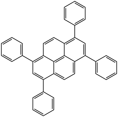 1,3,6,8-TETRAPHENYLPYRENE Structure