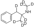 (+/-)-METHAMPHETAMINE-D8 Struktur