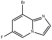 IMidazo[1,2-a]pyridine, 8-broMo-6-fluoro- Struktur